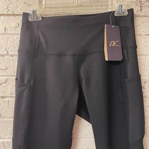 Draqon Fit Yoga Pants with Pockets L NWT